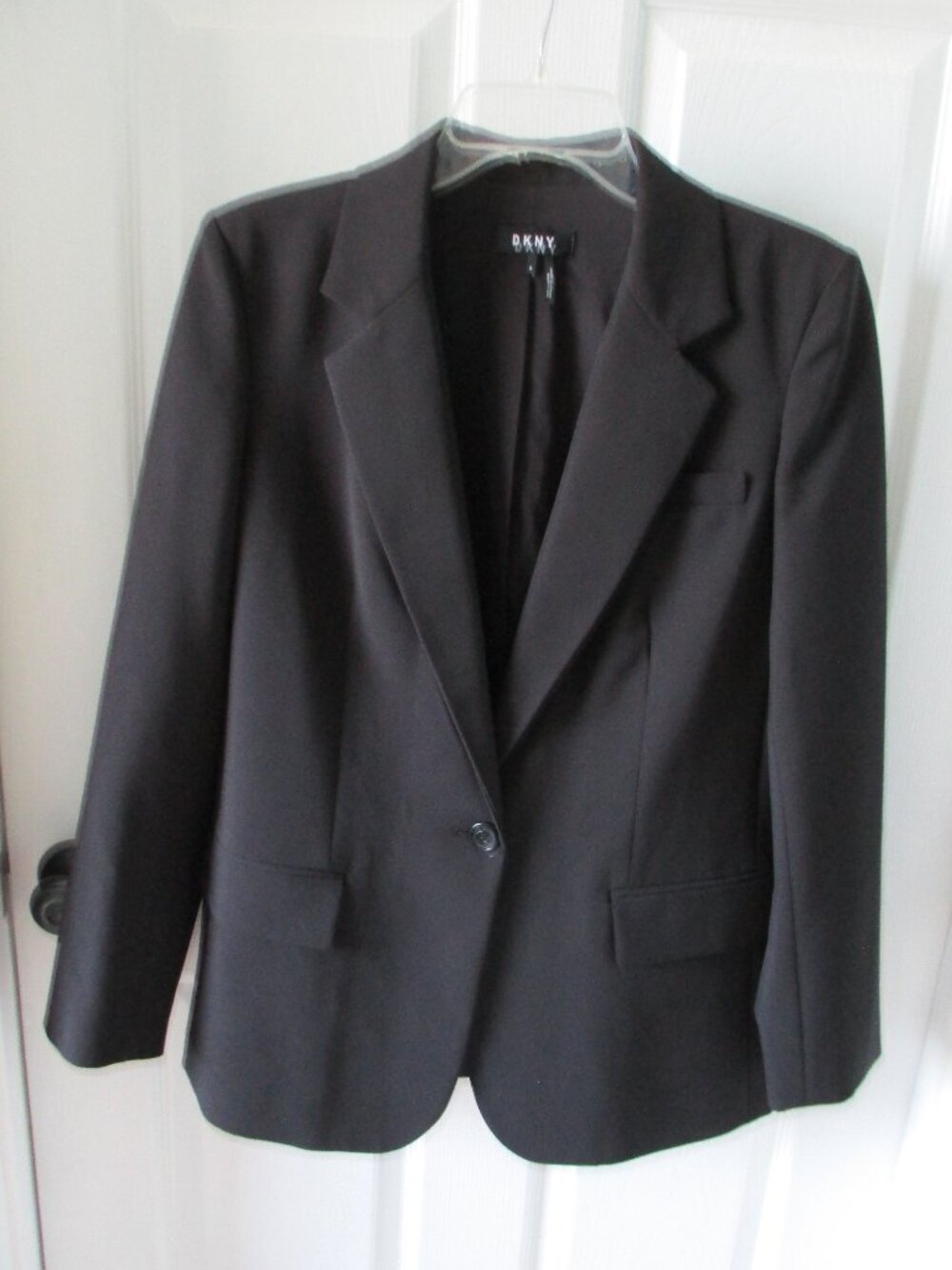 DKNY structured boxy blazer